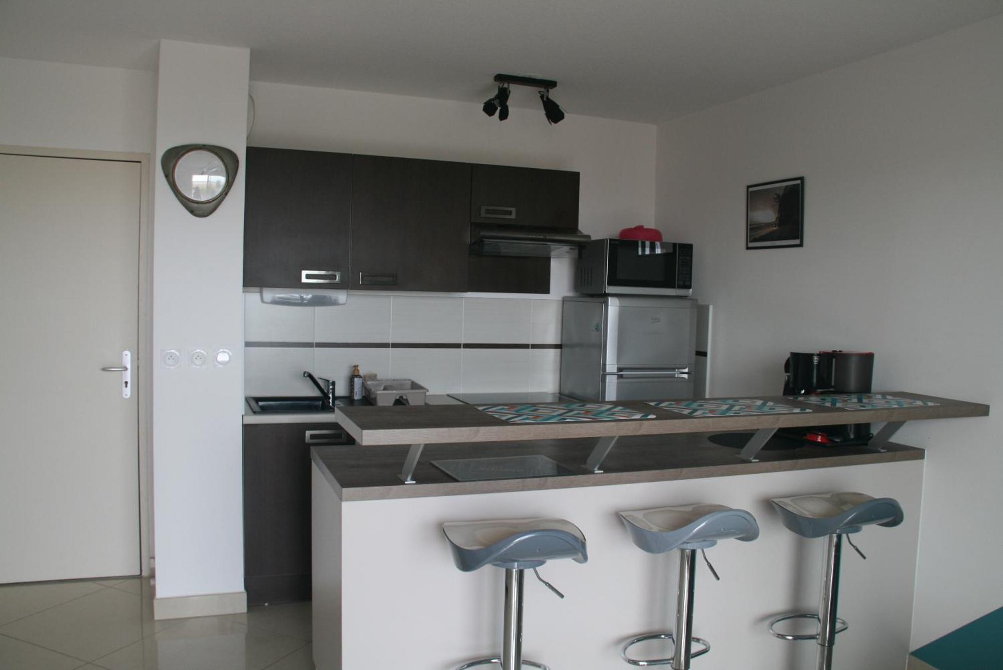 T2 Moderne Avec Terrasse A 100M De La Plage Et Parking Securise 4 Pers Maxi Saint-Pierre-la-Mer  Exterior photo
